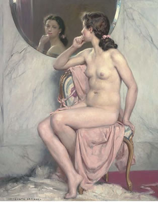 A reflective moment
