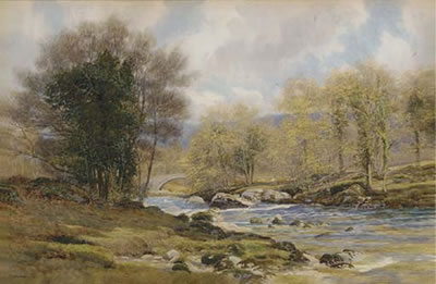 Sample artwork by Captain George Drummond-Fish (1906 - 1938), known for waterscape painting - View similar artists and auction records