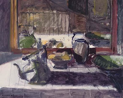 Still life with lemons