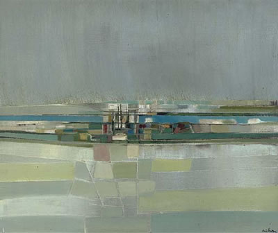 Estuary, Dublin by Eric Patton - Auction record, sale price, and art valuation. Compare with similar artists and explore comparable artworks.