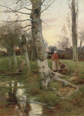 The fishing lesson