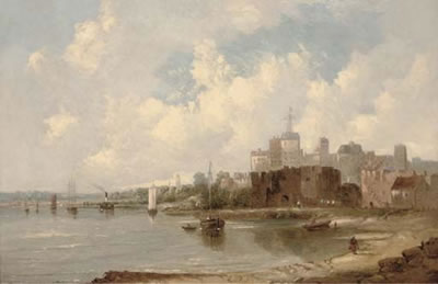 A town along the river