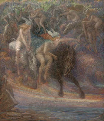 Sample artwork by Adrien Godien (1873 - 1949), known for painting - View similar artists and auction records