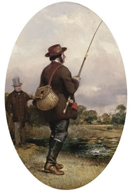 Casting a fly