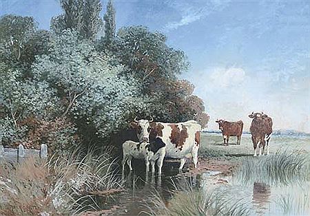 Resting in the shade on a summer's day by Frederick E Valter - Auction record, sale price, and art valuation. Compare with similar artists and explore comparable artworks.