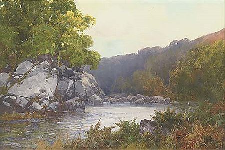 Sample artwork by Frederick John Widgery (1861 - 1942), known for landscape painting - View similar artists and auction records