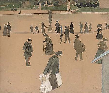 Bassin de Tuileries by Tony Minartz - Auction record, sale price, and art valuation. Compare with similar artists and explore comparable artworks.