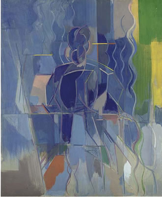 Seated woman at the piano