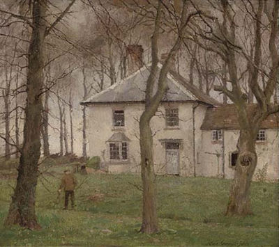 The Little white House by Allan Gwynne Jones - Auction record, sale price, and art valuation. Compare with similar artists and explore comparable artworks.