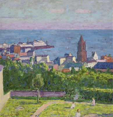 Brighton from Clifton Terrace by Edward Le Bas - Auction record, sale price, and art valuation. Compare with similar artists and explore comparable artworks.