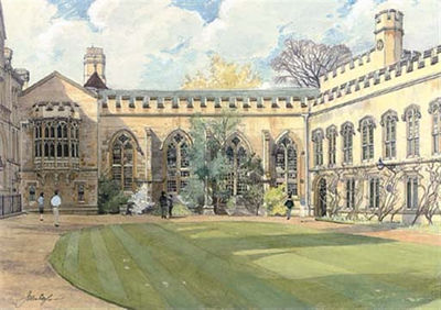Balliol College, Front Quadrangle