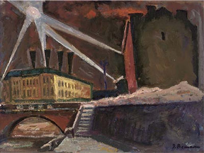 Sample artwork by Egil Veidemanis (1924 - 2004), known for paintings - View similar artists and auction records