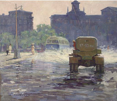Sample artwork by Victor Koshevoi (1924 - 2006), known for paintings - View similar artists and auction records