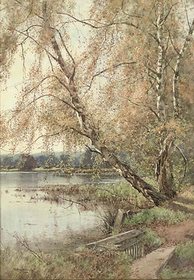 Autumn Morning by Wilfred Williams Ball - Auction record, sale price, and art valuation. Compare with similar artists and explore comparable artworks.