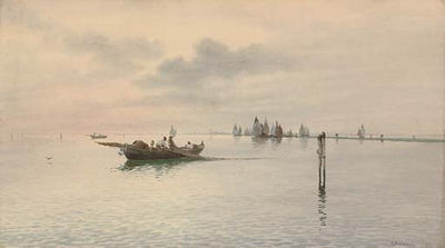 Sample artwork by Eugenio Benvenuti (1881 - 1959), known for land-and townscape painting (venice), figure - View similar artists and auction records
