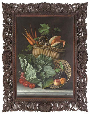 Still Life of Summer Fruit and Vegetables