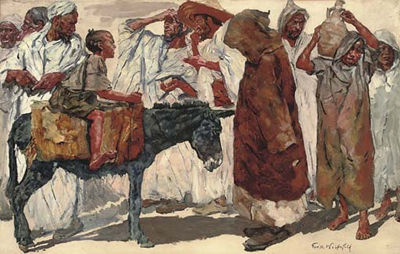 Sample artwork by Erich Wolfsfeld (1884 - 1956), known for painting - View similar artists and auction records