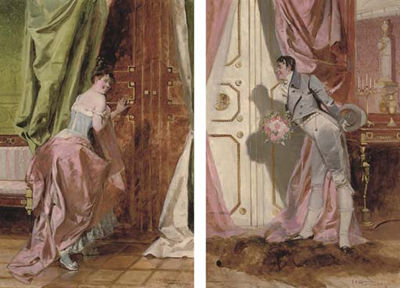 "Knock knock!"; "Who's there?" (Pair)