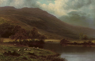 On the Lledr, North Wales by William Mellor - Auction record, sale price, and art valuation. Compare with similar artists and explore comparable artworks.