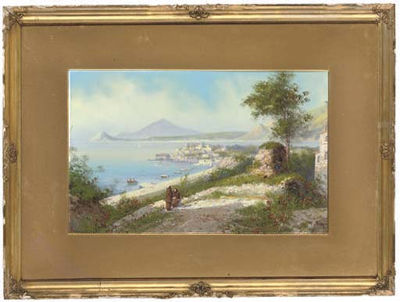 A View Across Pozzuoli, Italy