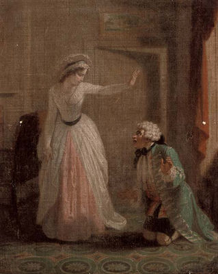 Scene from Samuel Richardson's Pamela