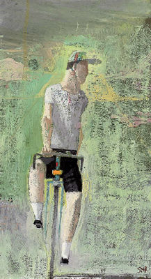 Cyclist by Sarah Raphael - Auction record, sale price, and art valuation. Compare with similar artists and explore comparable artworks.