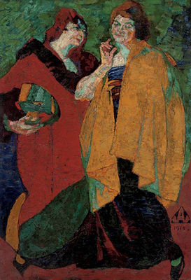 Jewish women in conversation