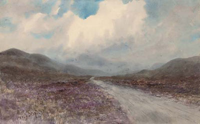 Heather in the Mountains by Percy (William Percy) French - Auction record, sale price, and art valuation. Compare with similar artists and explore comparable artworks.