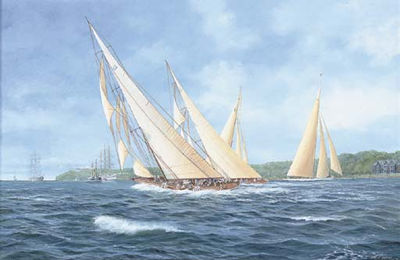Sample artwork by John J Holmes (1937 - 2015), known for painting - View similar artists and auction records