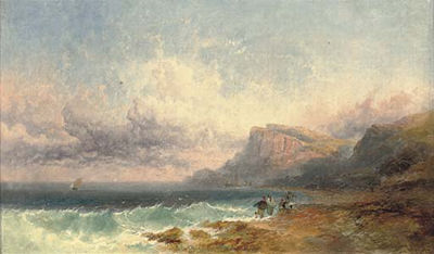 Hauling in the Nets (illustrated); and Fishermen on the Coast