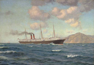 The Chilean Steamship Tucapel off the South American Coast by Marx C E Reese - Auction record, sale price, and art valuation. Compare with similar artists and explore comparable artworks.