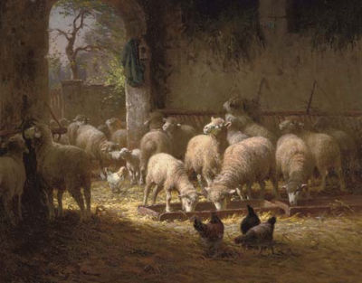 Feeding time by Charles Clair - Auction record, sale price, and art valuation. Compare with similar artists and explore comparable artworks.