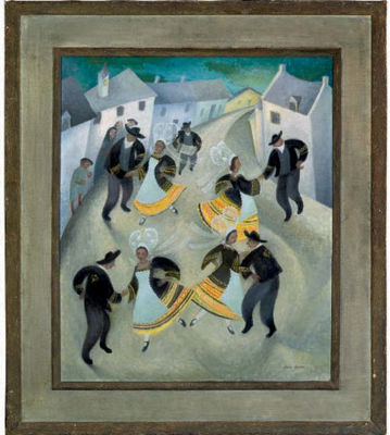 Breton dancers
