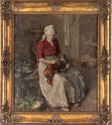 Preparing the meal