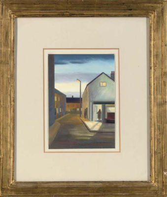 Street scene at night