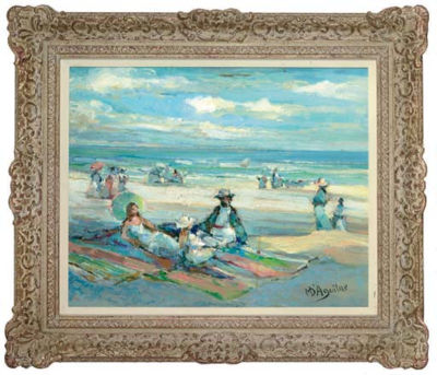 Au bord de la mer