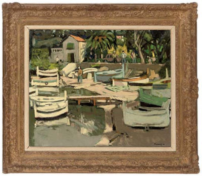 Le port de l'Olivette by Michel Dureuil - Auction record, sale price, and art valuation. Compare with similar artists and explore comparable artworks.