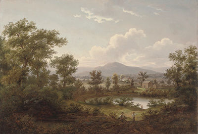 A Farm in the Catskills Near New York
