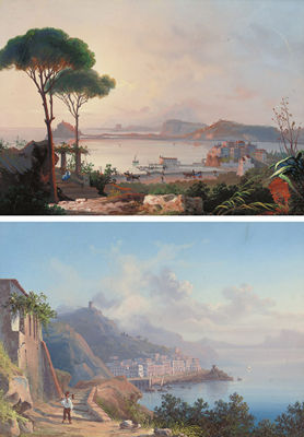 A View of Naples; and On the Neapolitan Coast (2)