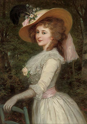 Portrait of an Elegant Lady