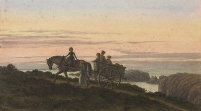 Sunset on Sark, Channel Islands
