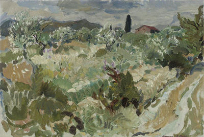 Sample artwork by Alexander S Burns (1911 - 1987), known for forest landscape painting - View similar artists and auction records