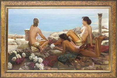 Sirens on the rocks by Dimitri Kolujni - Auction record, sale price, and art valuation. Compare with similar artists and explore comparable artworks.
