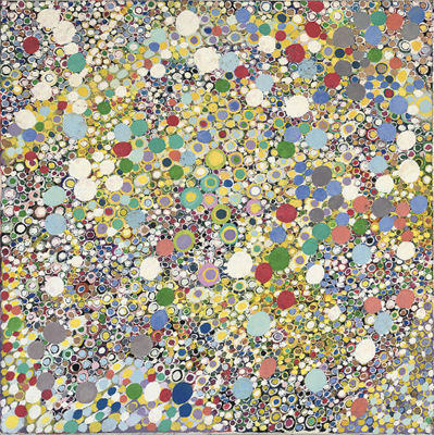 Pale Discs on a Light Ground by Frank Beanland - Auction record, sale price, and art valuation. Compare with similar artists and explore comparable artworks.