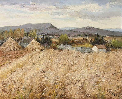 Moisson en Provence