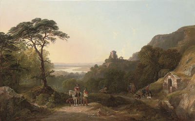A hunting party in an extensive landscape by John Frederick Tennant - Auction record, sale price, and art valuation. Compare with similar artists and explore comparable artworks.