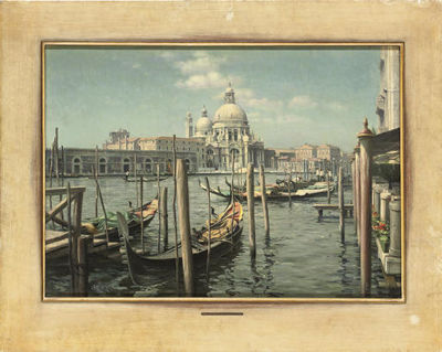 Sample artwork by Wolfgang Grunberg (1909 - 2001), known for painting - View similar artists and auction records