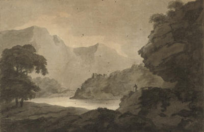 Sample artwork by William Gilpin (1724 - 1804), known for ideal landscape painting - View similar artists and auction records