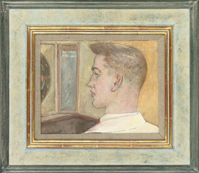 Sample artwork by Peter Samuelson (1912 - 1996), known for figure, genre painting - View similar artists and auction records