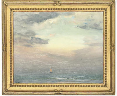 Voilier en mer